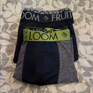 Fruit of the Loom Men's Breathable Boxer Briefs (Set of 2) Size Large